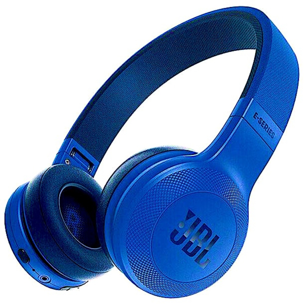 JBL E45BT Wireless Headpones - Noise Cancelling - 16Hr Battery - Foldable - Blue